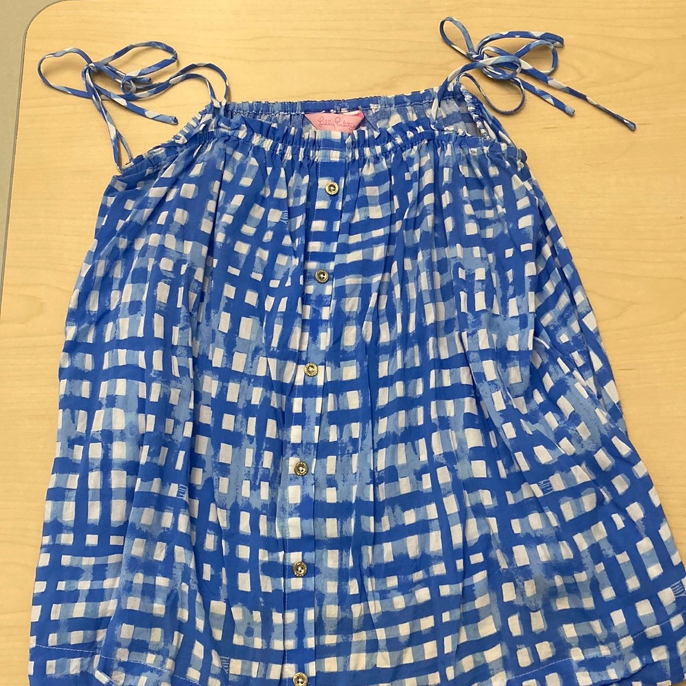 Lily Pulitzer Gingham Tank